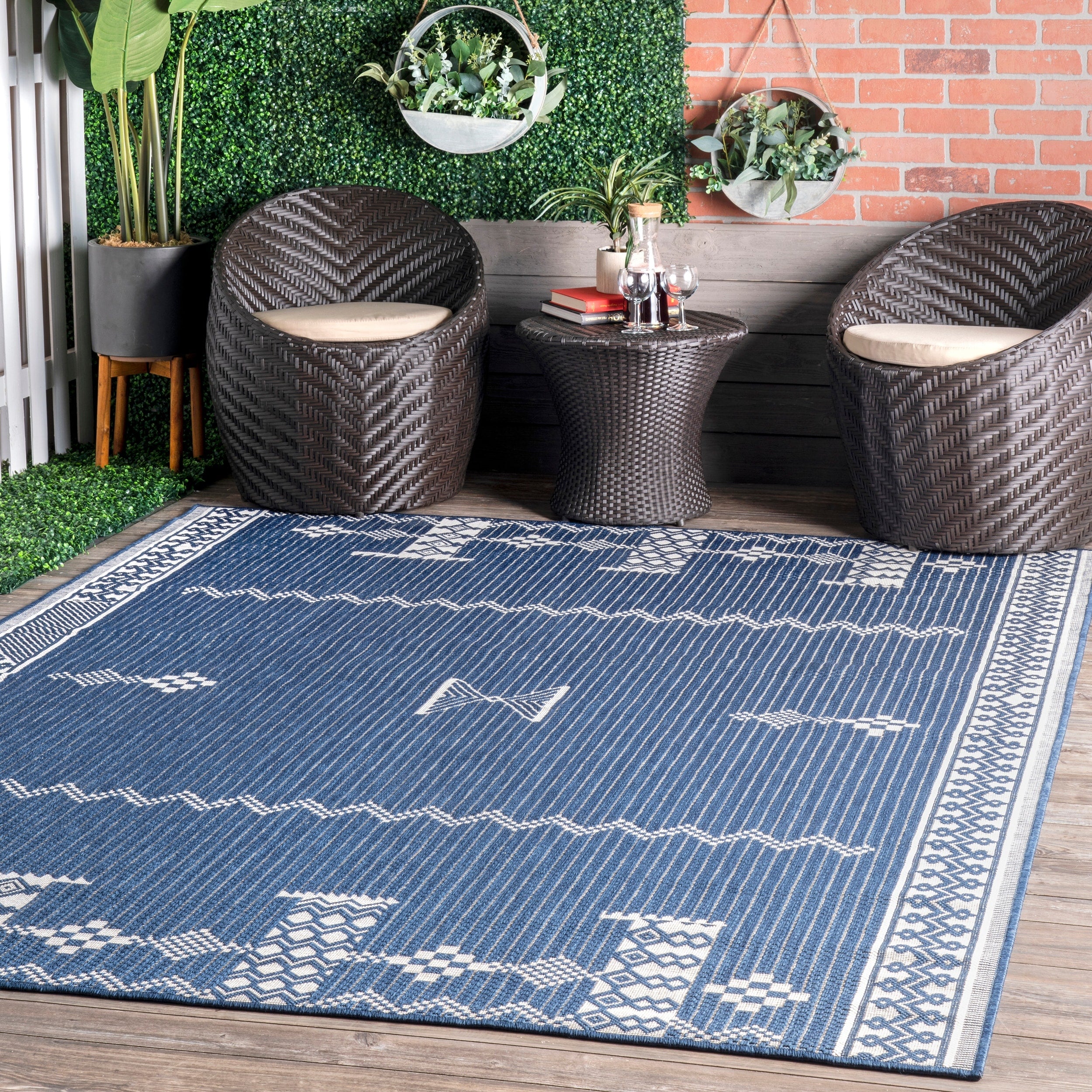 Nuloom Lowen Tribal Indoor Outdoor Area Rug