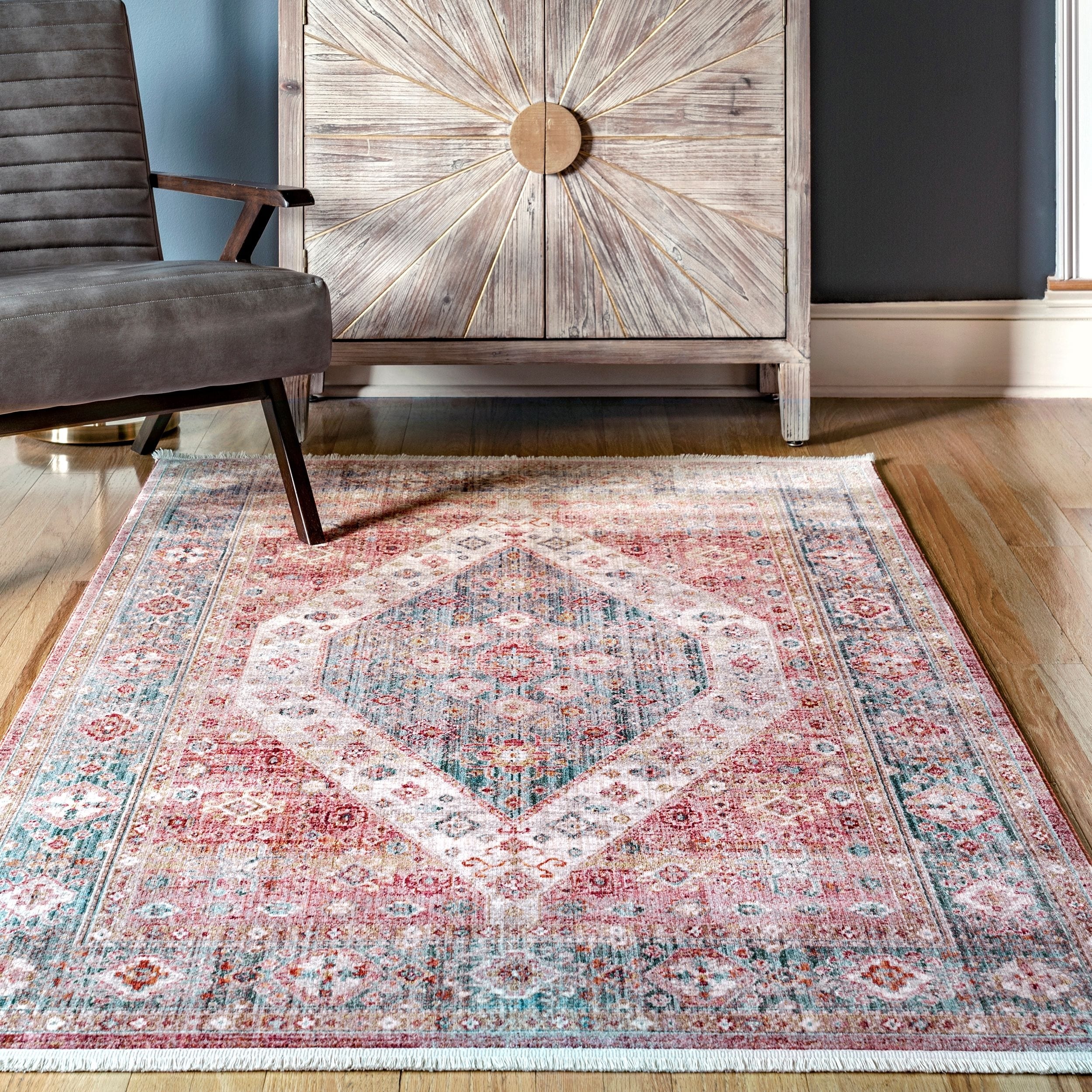 Nuloom Medallion Harris Area Rug