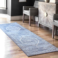 Nuloom Traditional Vintage Medallion Marg Area Rug