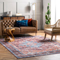 Nuloom Zena Machine Washable Medallion Area Rug