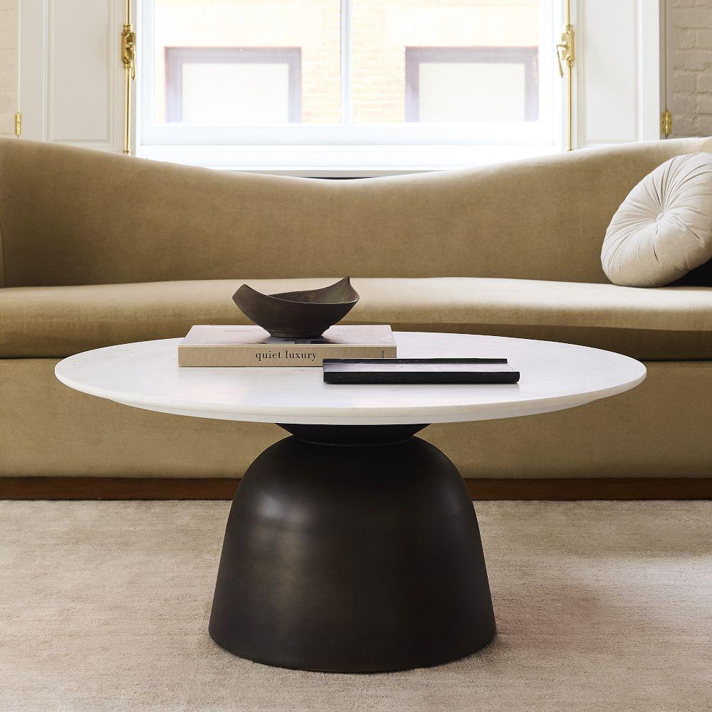 Olina Marble Coffee Table (91 cm)