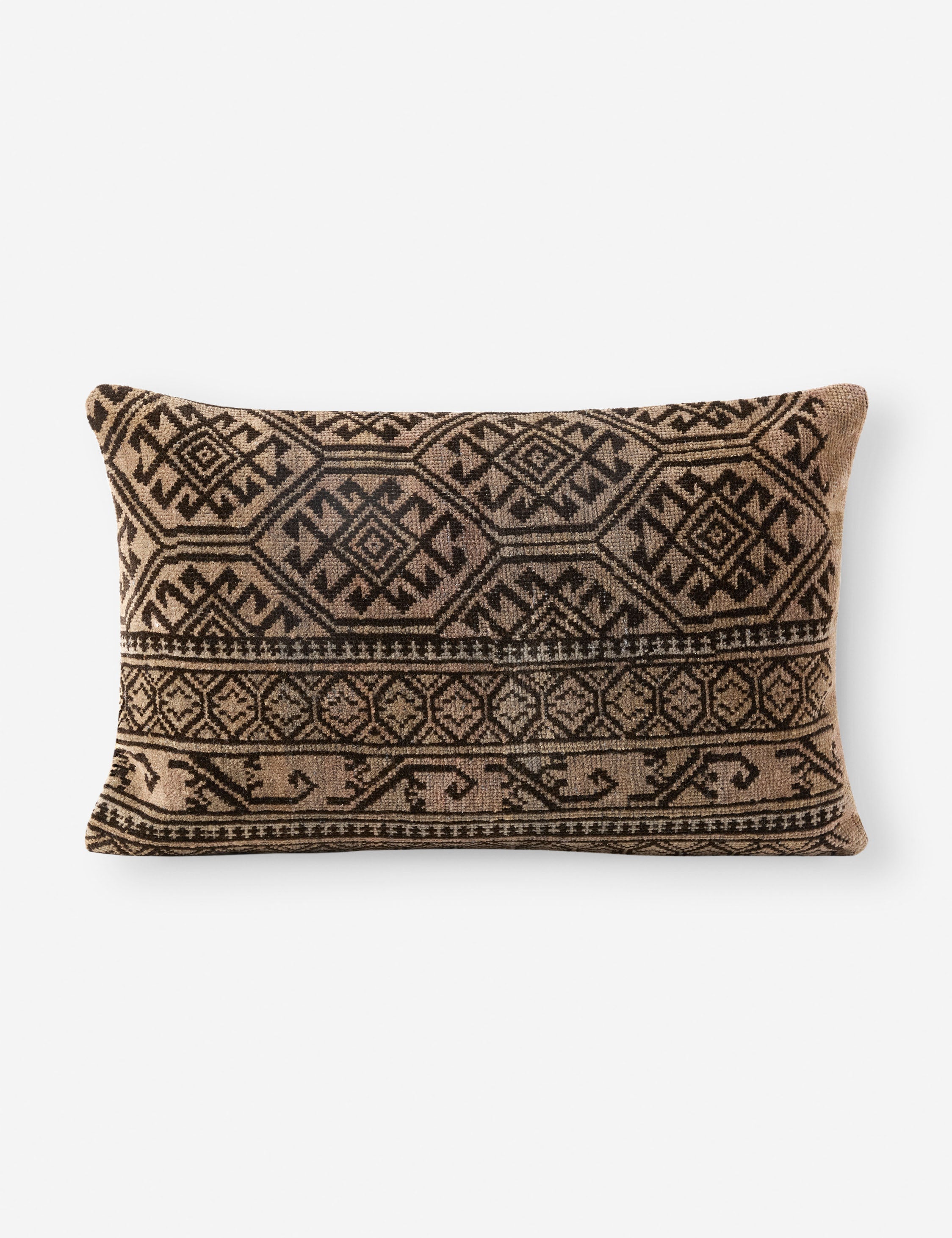 Vintage Lumbar Pillow No. 308, 16in x 24in