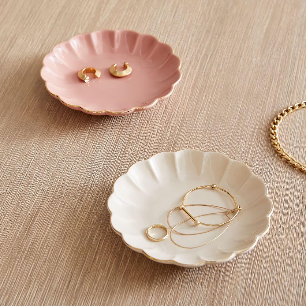 Organic Ceramic Trinket Trays