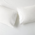 Classic Organic Cotton Percale 400 Thread Count White King Sheet Set
