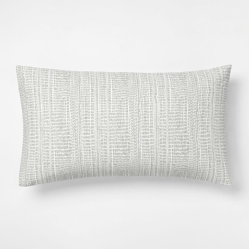 Organic Cotton Percale Bomu Pillowcases (Set of 2)