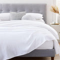 Organic Cotton Tossed Lines Blanket