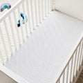 Organic Harmony Cot Fitted Sheet - Platinum