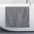 Organic Heathered Bath Mat - Grey Dusk