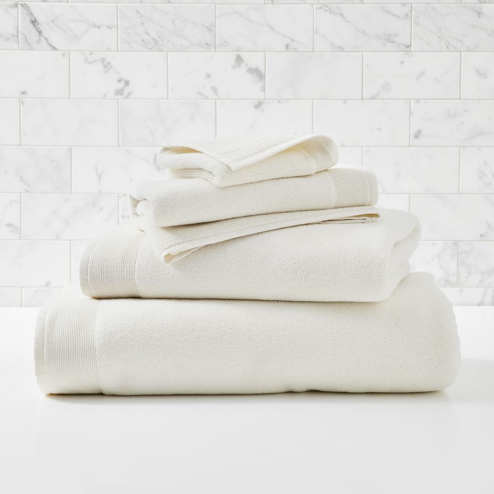 Organic Luxury Fibrosoft™ Towels - Alabaster