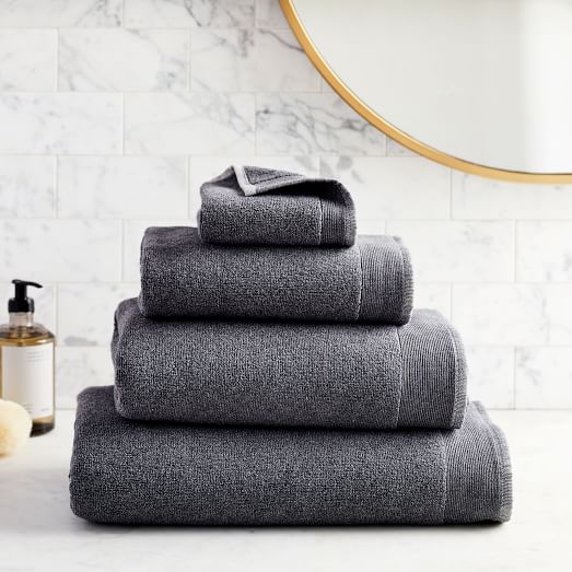 Organic Luxury Fibrosoft™ Towels - Charcoal Melange