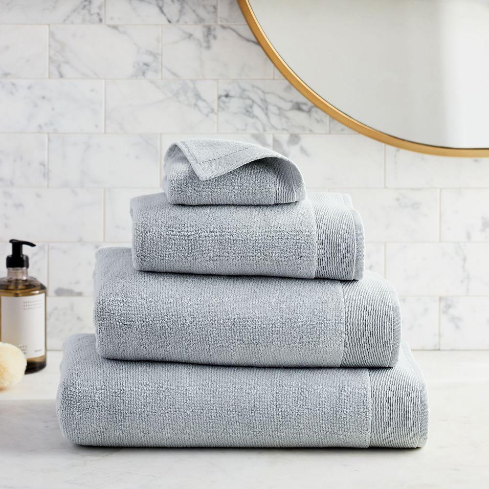 Organic Luxury Fibrosoft™ Towels - Freshwater Blue
