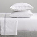 Organic Percale Pleated Sheets