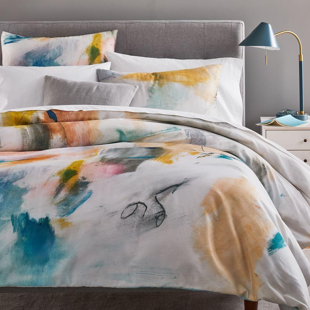 Organic Sateen Asha Duvet Cover & Pillowcases