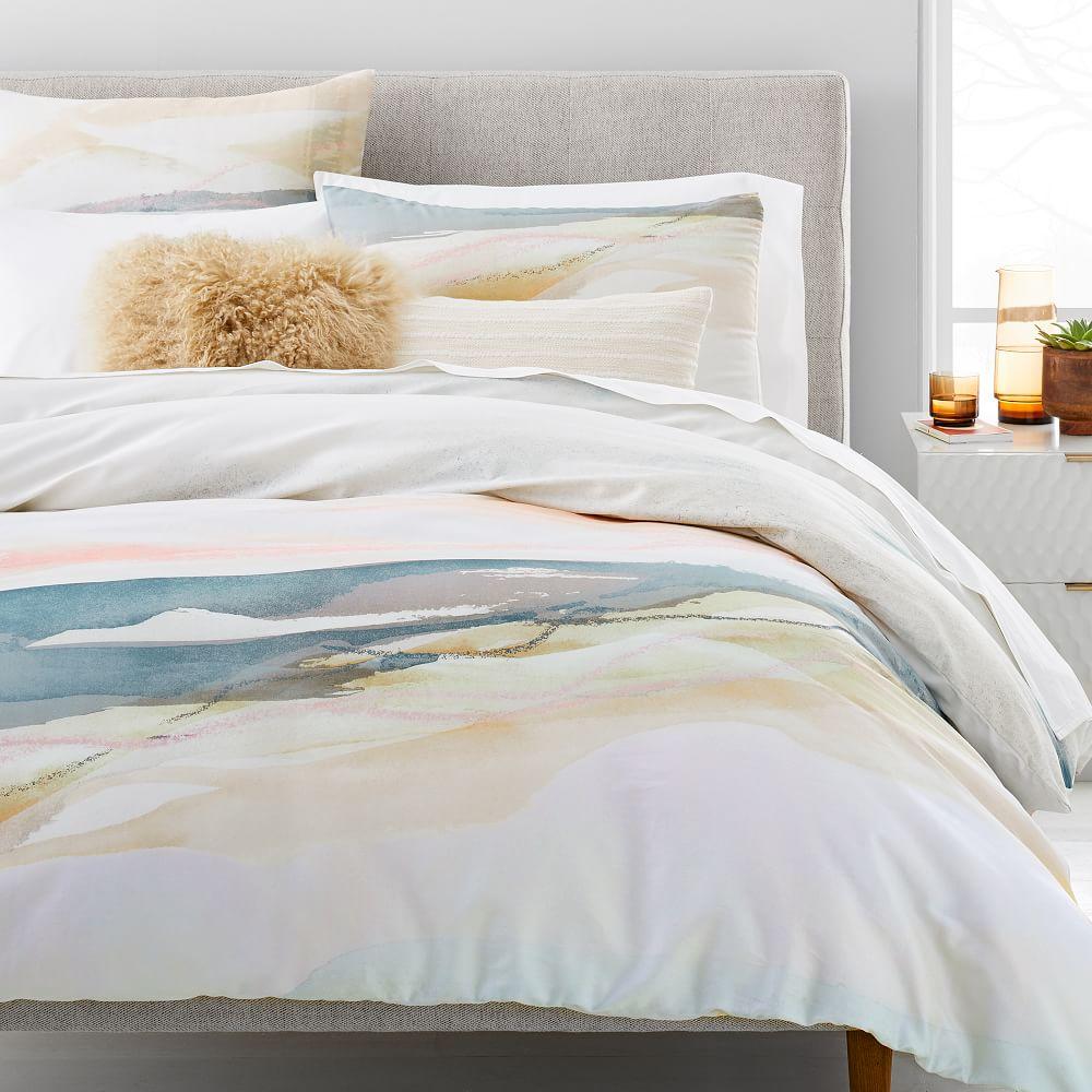 Organic Sateen Landscape Dreams Duvet Cover & Pillowcases
