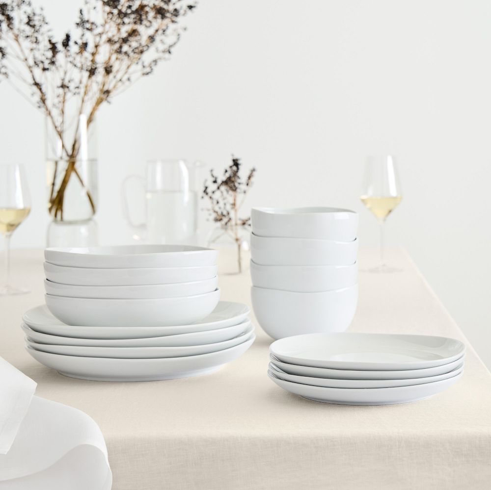 Organic Porcelain Dinnerware Collection