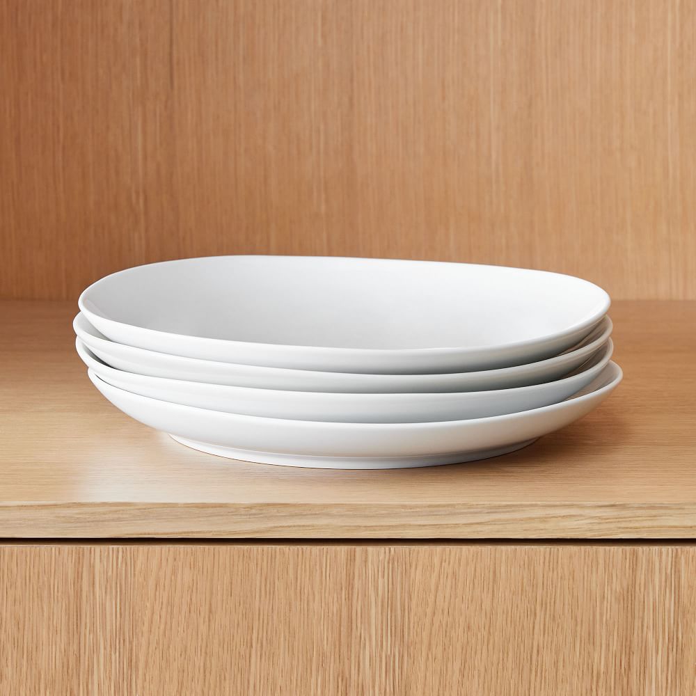 Organic Porcelain Salad Plate