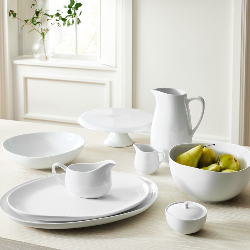 Organic Shaped Porcelain Serveware
