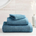 Organic Textured Towels - Ethereal Blue