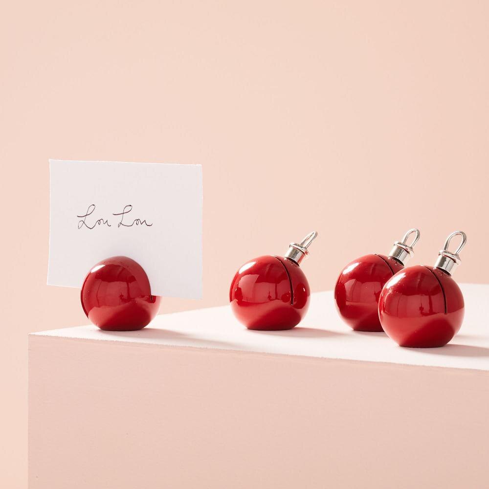 Bauble Place Card Holders (Set of 4)