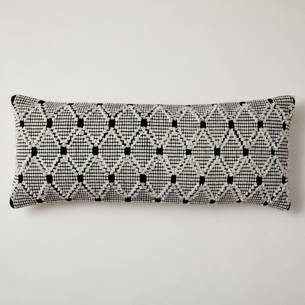 Fringe Diamond Indoor/Outdoor Pillow