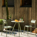 Garden Metal Stacking Chair (Set of 2)