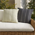 Outdoor Rib Stripe Cushion