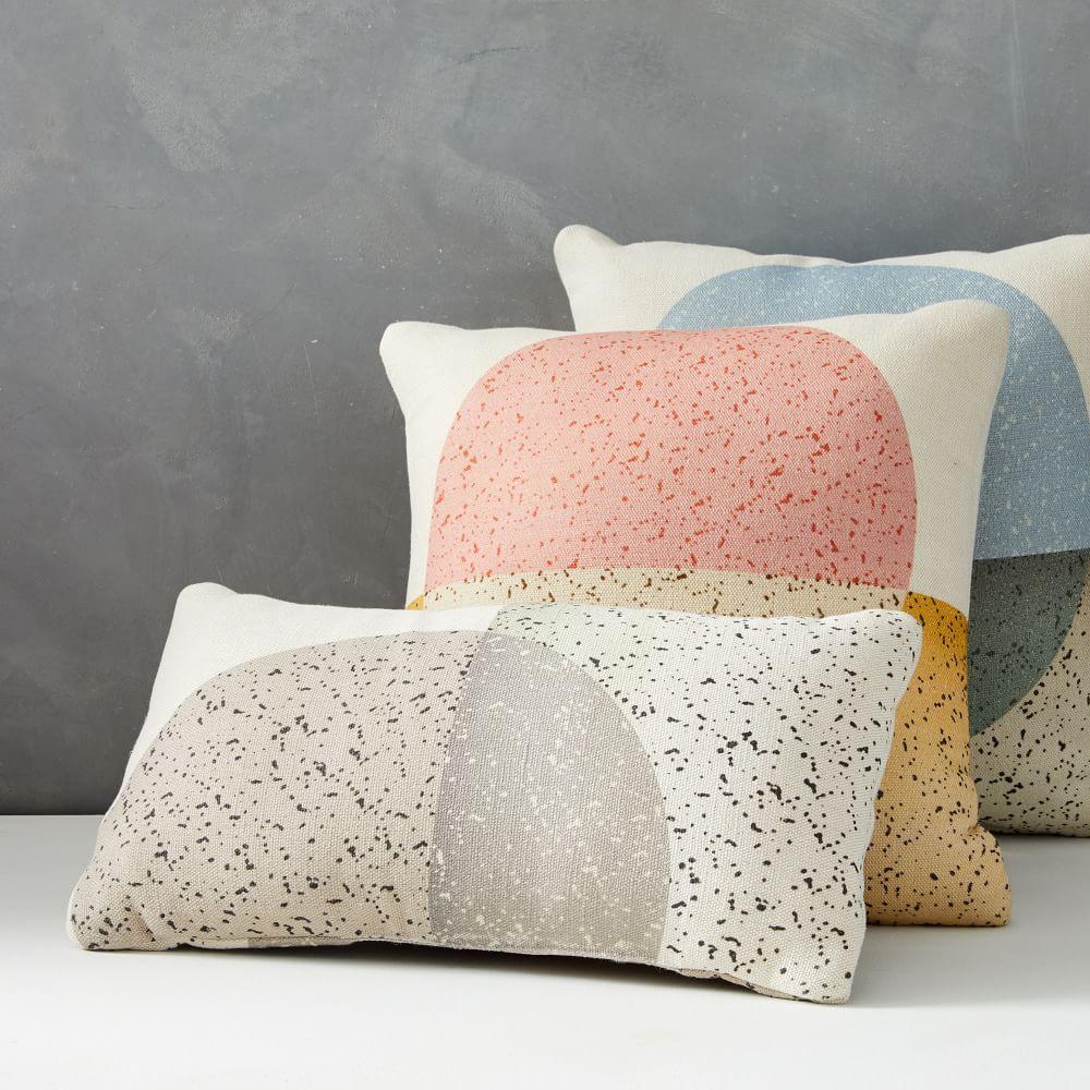 Garden Speckled Moon Cushion