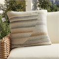 Outdoor Striated Curve Cushion