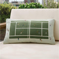 Outdoor Tennis Scene Cushion