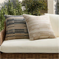 Outdoor Variegated Plaid Cushion
