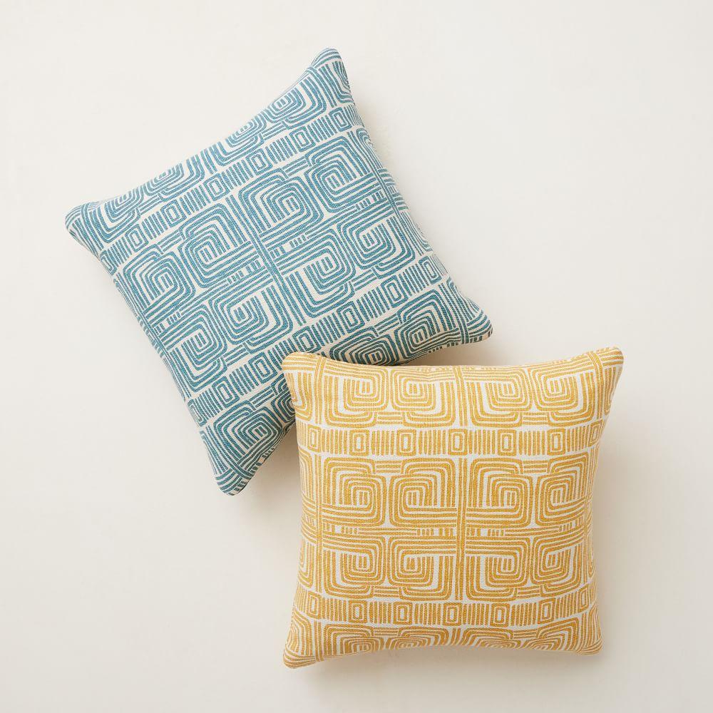 Winding Maze Indoor/Outdoor Cushion