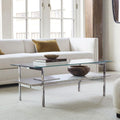 Ozzy Marble Coffee Table (127 cm)