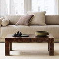Parsons Burl Coffee Table (112 cm)