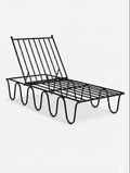 Peggy Outdoor Chaise Frame by Sarah Sherman Samuel
