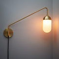 Pelle Gooseneck Sconce