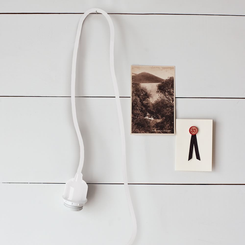 Pendant Cord Set - White