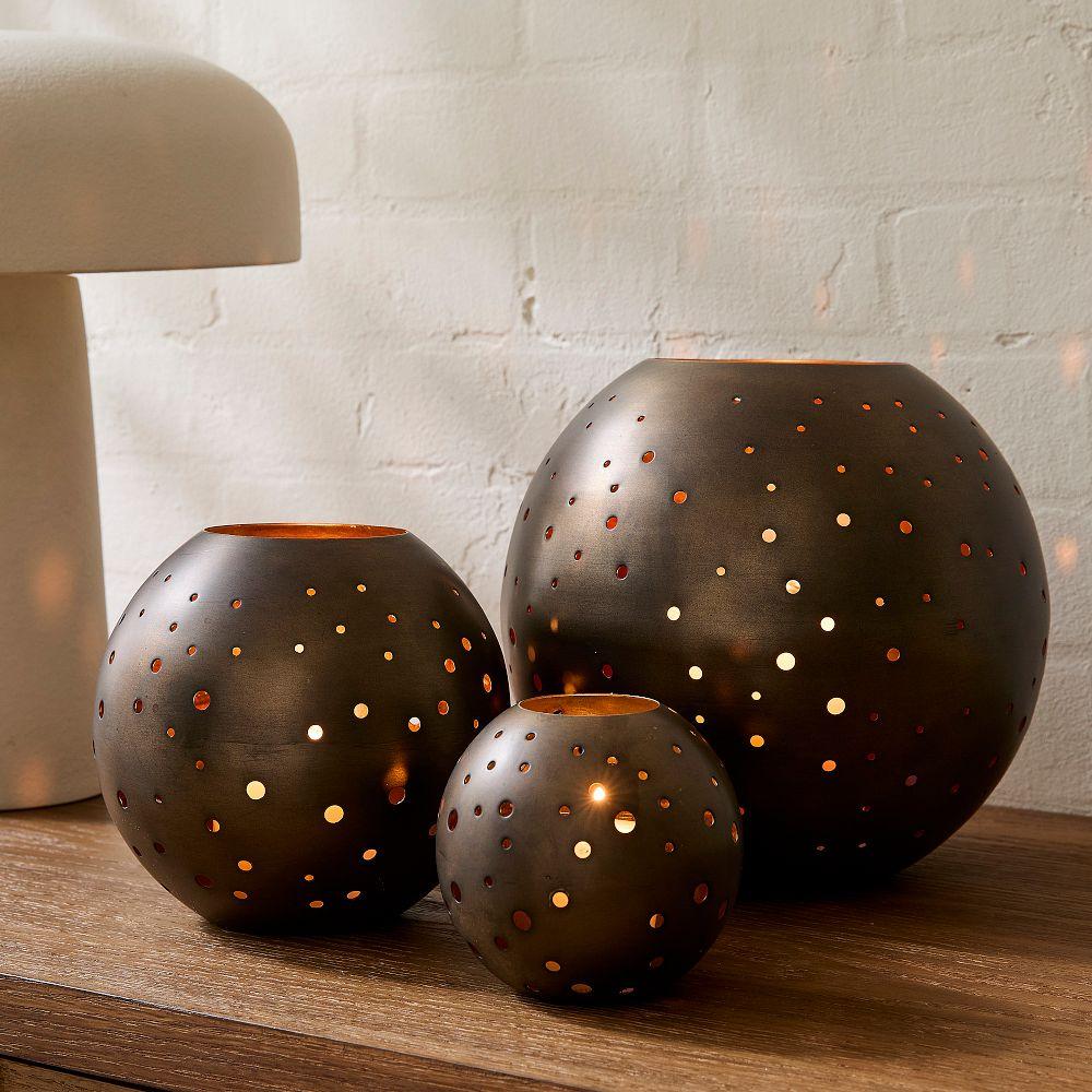Percy Galvanized Metal Lanterns