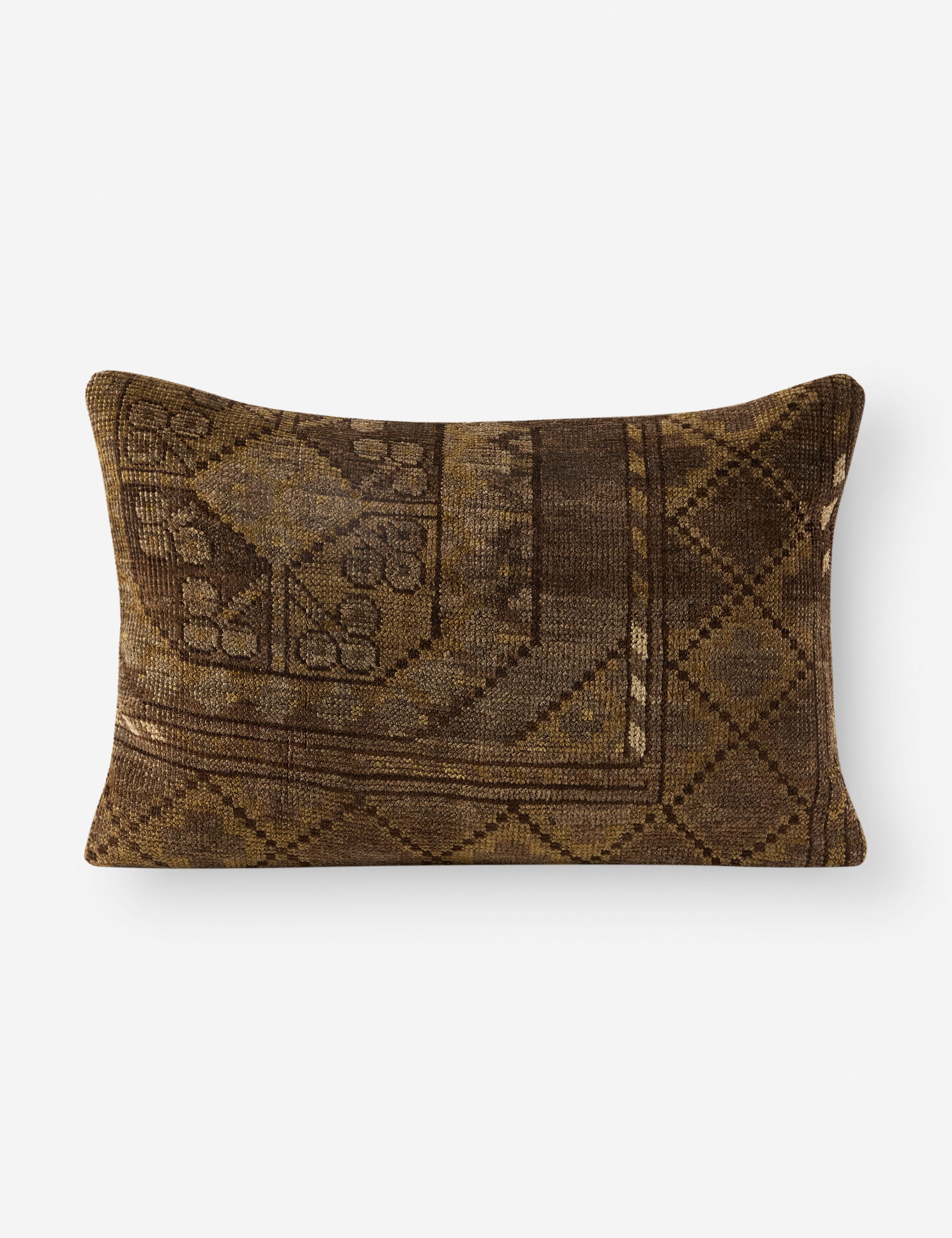 Vintage Lumbar Pillow No. 314, 16in x 24in