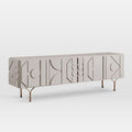 Pictograph Media Console (213 cm) - Flax