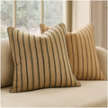 Pierce & Ward Filigree Stripe Cushion Cover