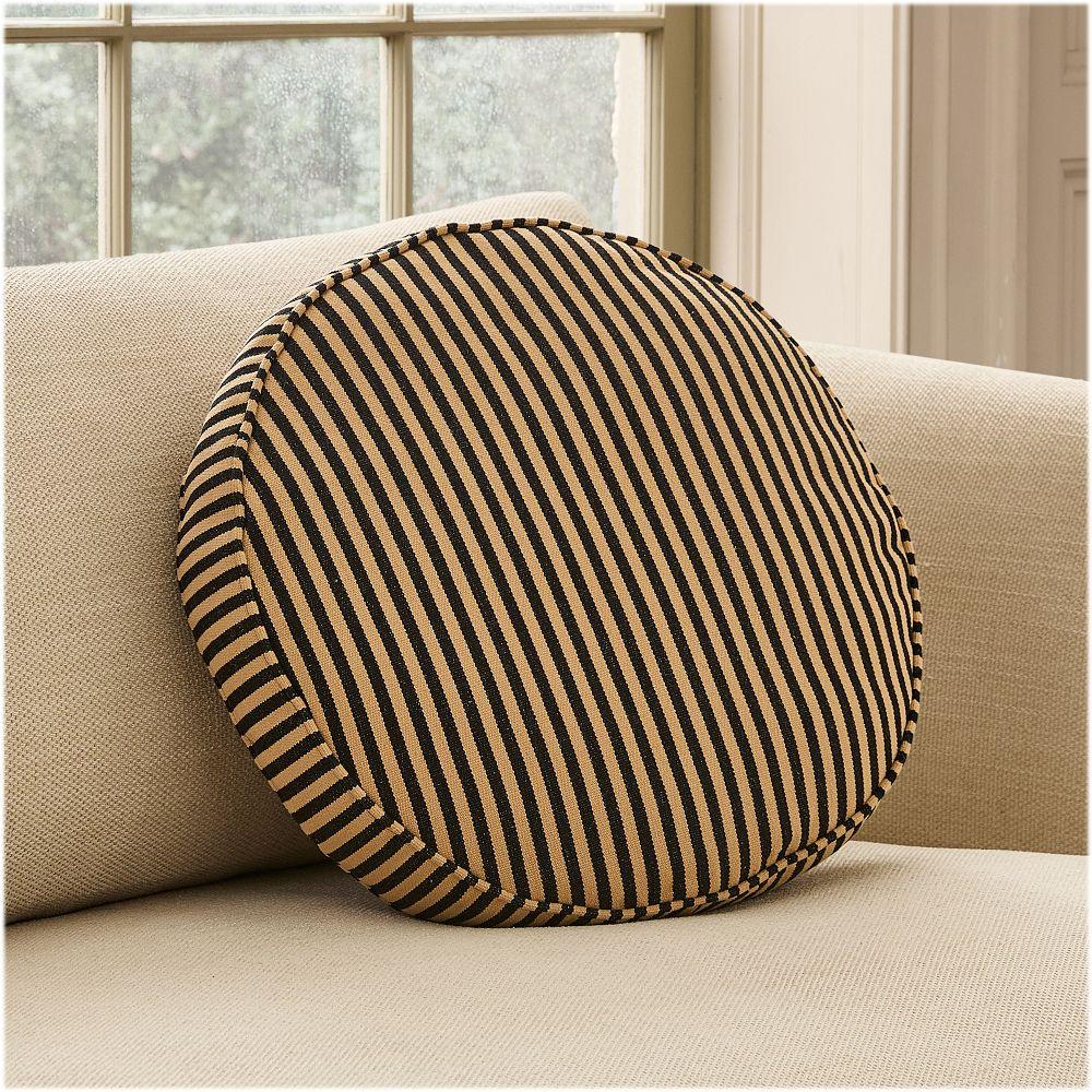 Pierce & Ward Round Stripe Cushion