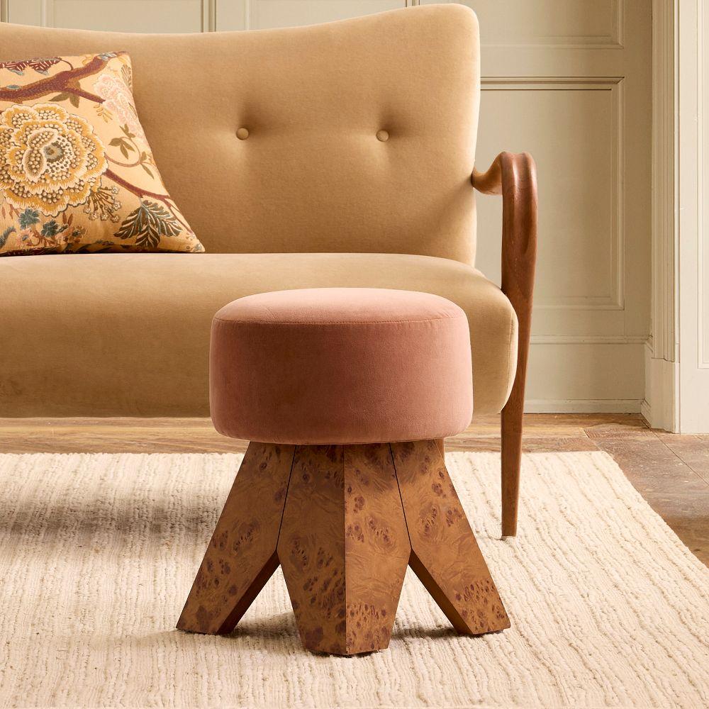 Pierce & Ward Swivel Vanity Stool