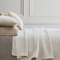 Pierce & Ward TENCEL™ Cotton Matelasse Coverlet & Pillowcases