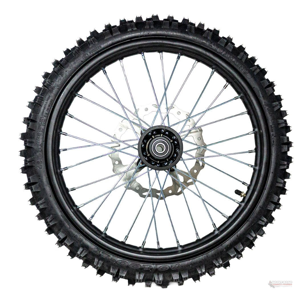 17″ Front Pit Bike Wheel & Tyre