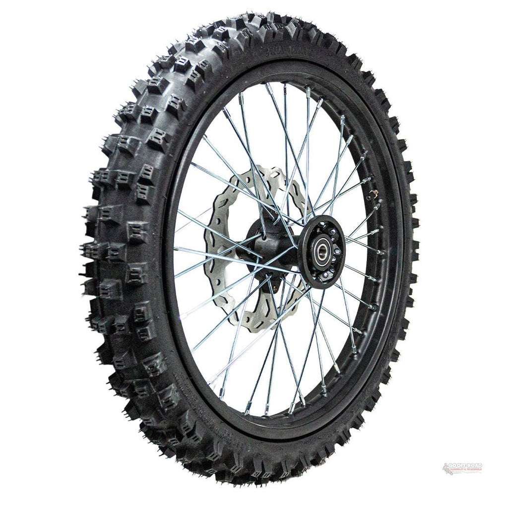 17″ Front Pit Bike Wheel & Tyre