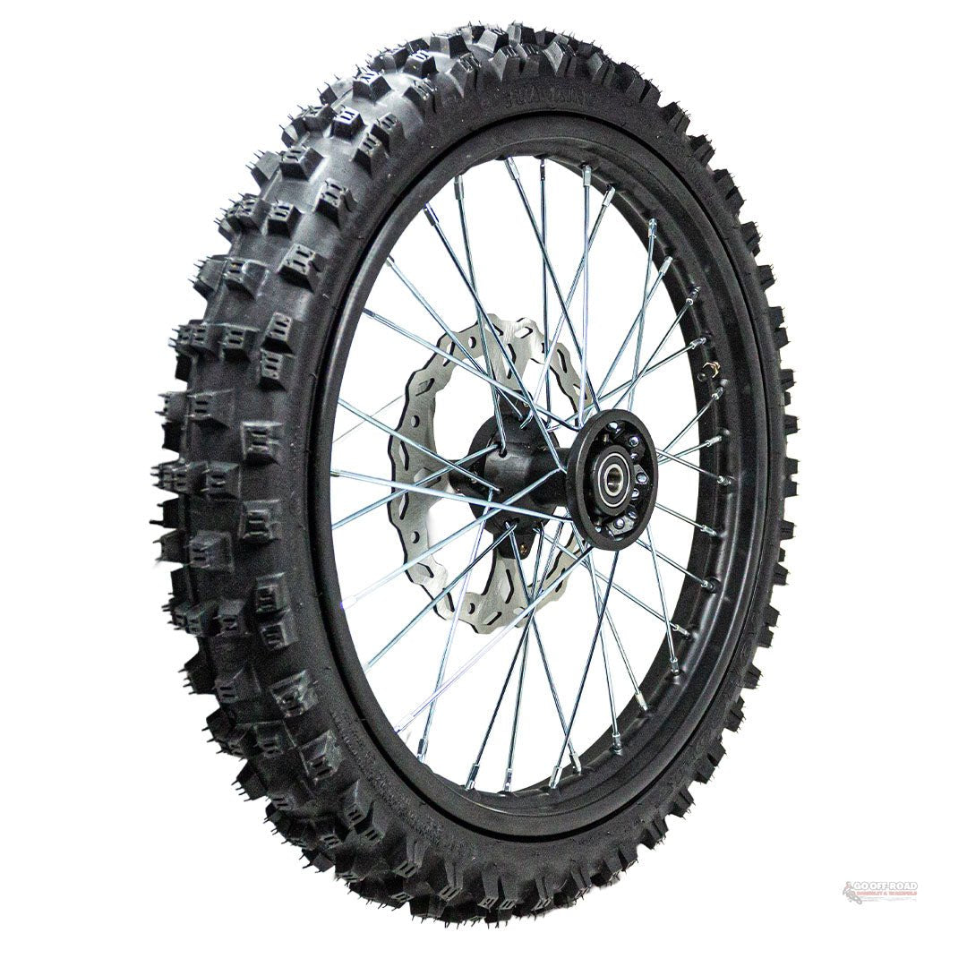 17″ Front Pit Bike Wheel & Tyre