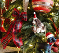 Pottery Barn Plaid Bow Clip