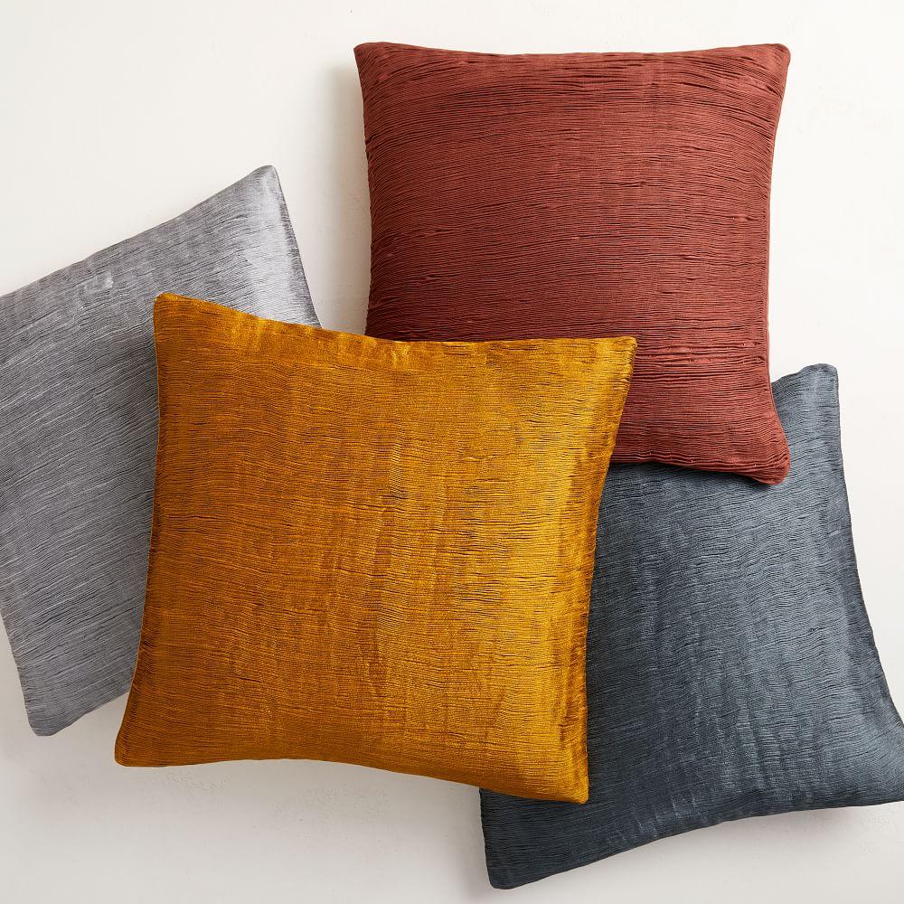 Plisse Pillow Cover