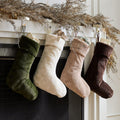 Plush Fur Stockings