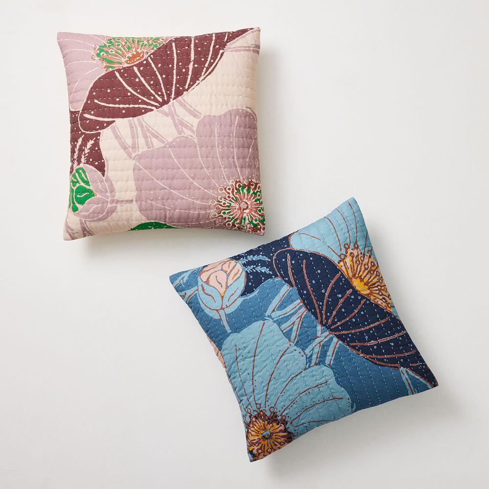Poppy Floral Cushion Cover